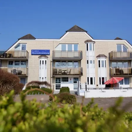 Daire Residenz Meeresbrandung 7 Mit Souterrainterrasse Zum Sueden,tv, Einbaukueche, Geschirrspueler, Schwimmbad, Sauna ,pkw-stellplatz, Wlan !